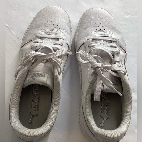 Puma Carina trainers size 6.5 white - Picture 2 of 7